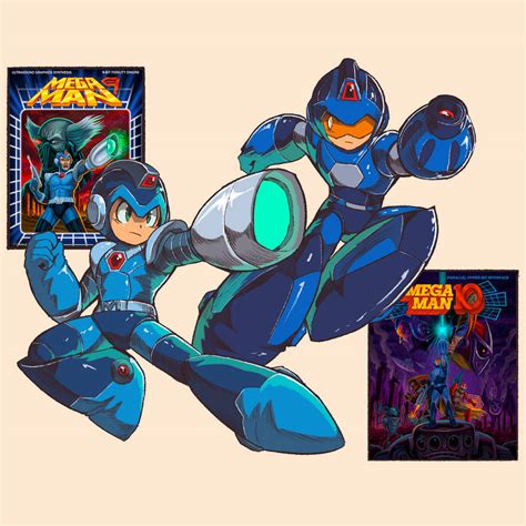 bad box art megaman|megaman original box art.